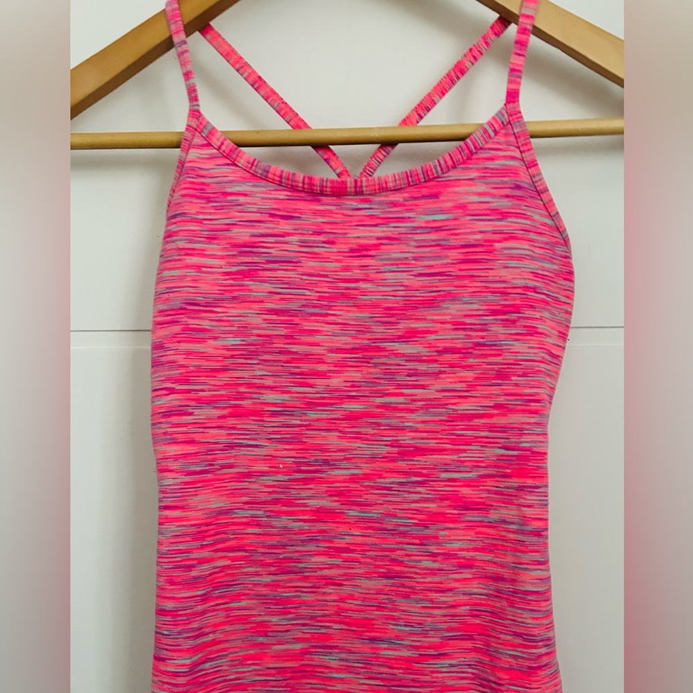 IVIVVA by LULULEMON girls size 12 racer back tank in excellent condition